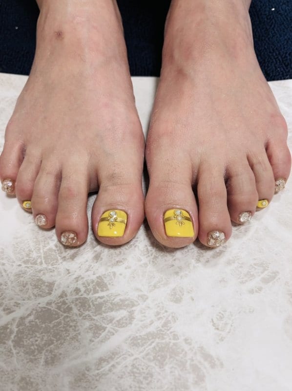 フットネイルとInstagram投稿の閲覧数効果