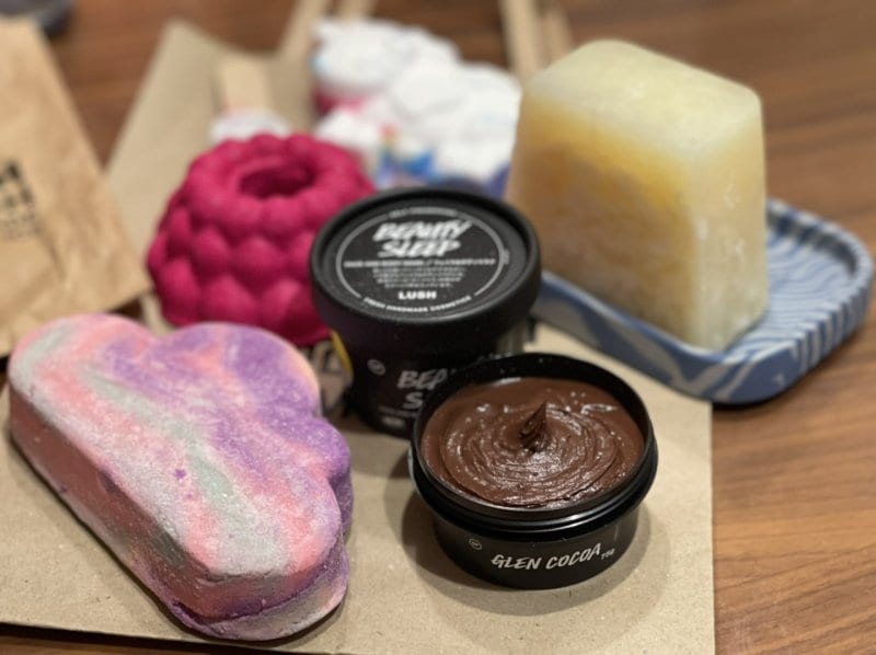 LUSHのパックと娘との弓道談義